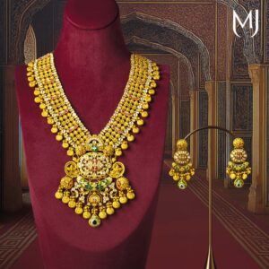 22 kt taraash heritage necklace set
