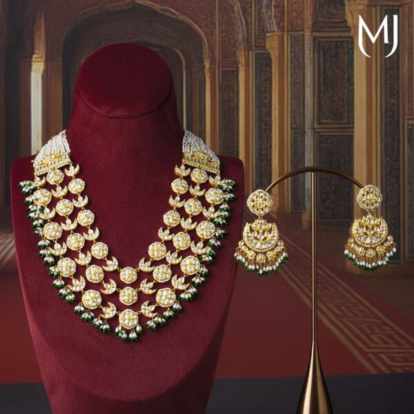 22 kt noorani heritage necklace set