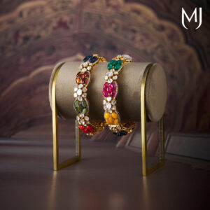 14 kt vasanta polki bangles