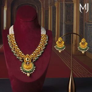 22 kt alankaar heritage necklace set
