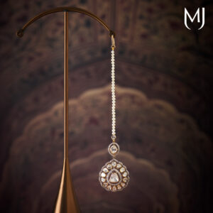 14 kt polki maangtika