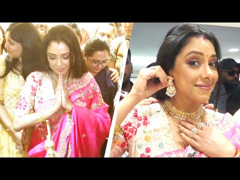 Manubhai jewellers | scintillating rupali ganguly inaugurates manubhai jewellers’ – thane store