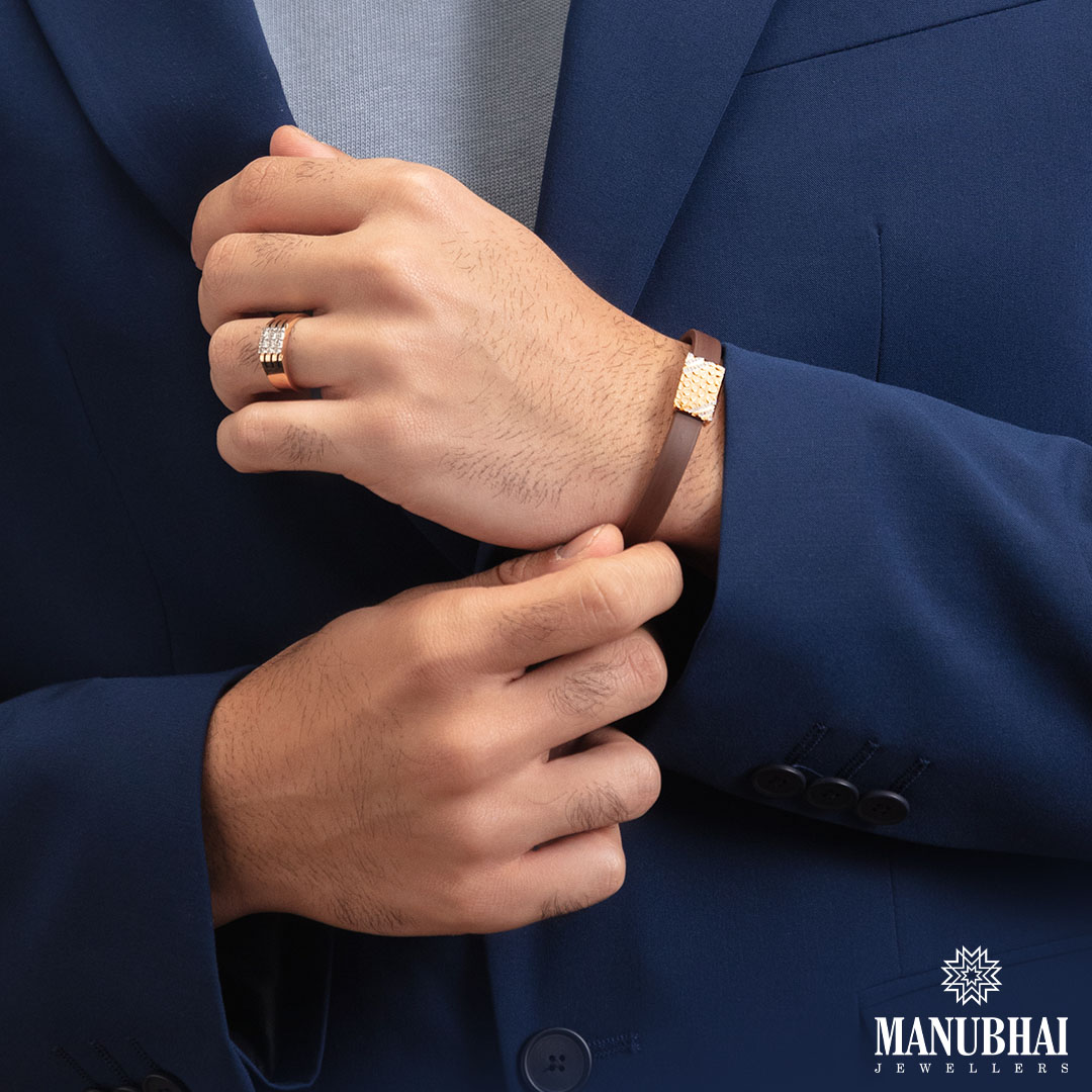 Manubhai jewellers | signature series: define your style with our exclusive men's jewellery