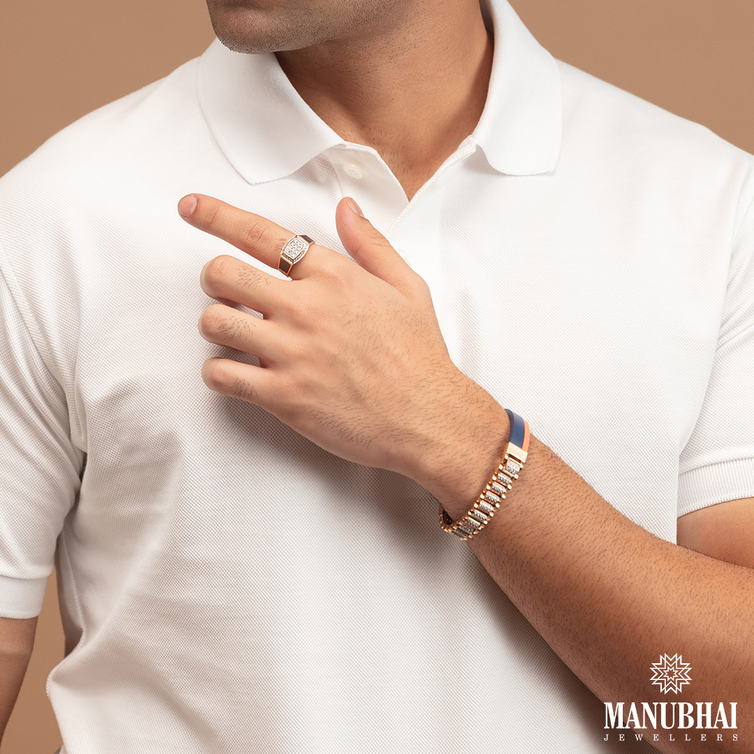 Manubhai jewellers | signature series: define your style with our exclusive men's jewellery
