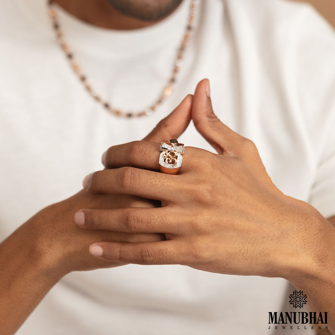 Manubhai jewellers | signature series: define your style with our exclusive men's jewellery