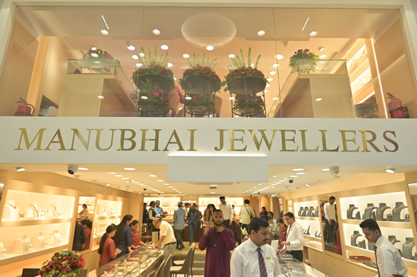 Manubhai jewellers | scintillating rupali ganguly inaugurates manubhai jewellers’ – thane store