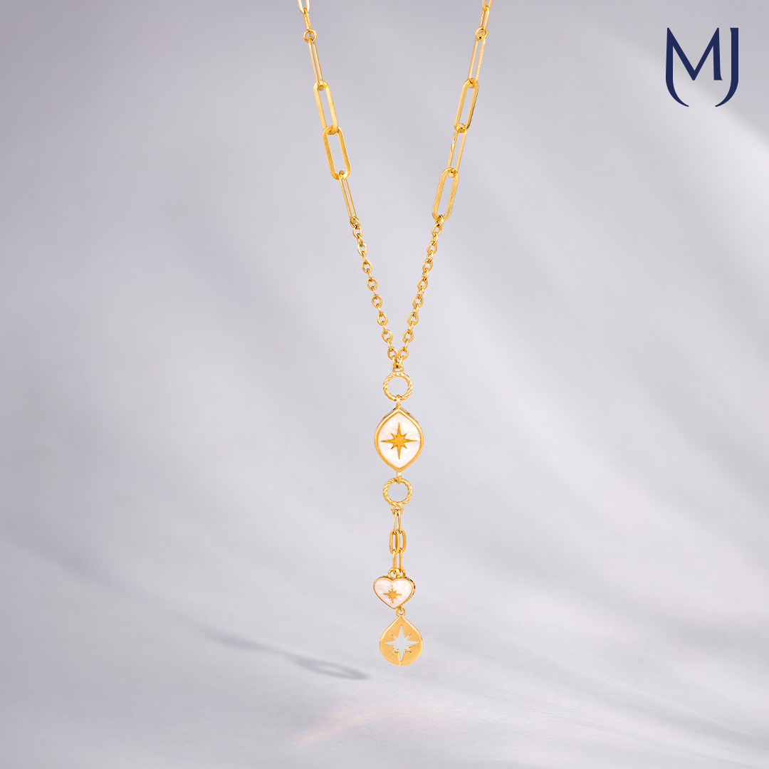 Light weight gold pendant (18k)