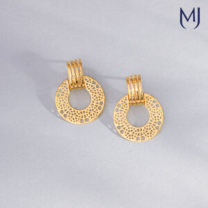 Light weight gold earrings (18k)