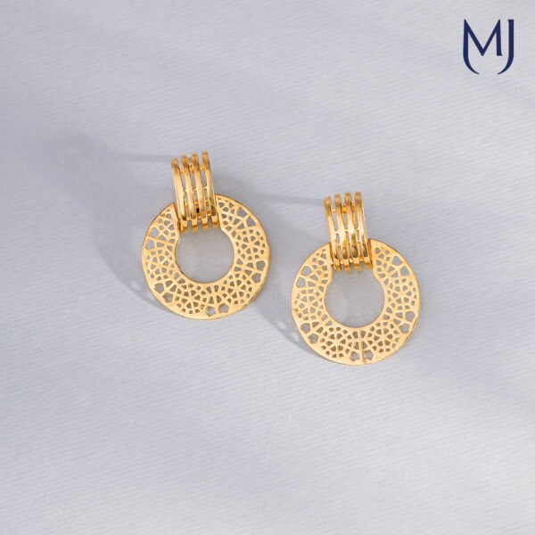 Light weight gold earrings (18k)