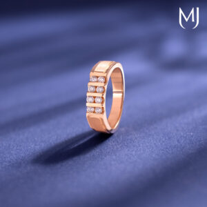 Light weight real diamond ring