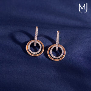 Light weight real diamond earrings