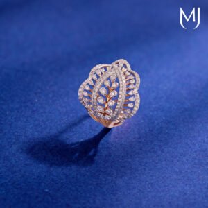 Light weight real diamond ring