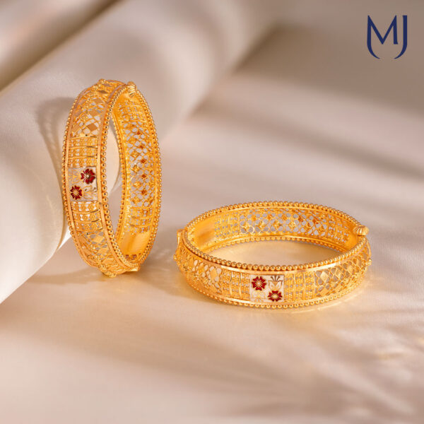 Gold bangles