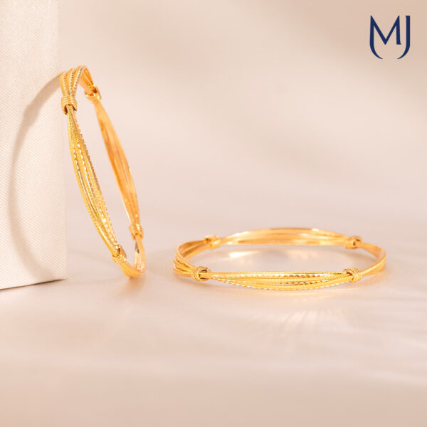 Gold bangles