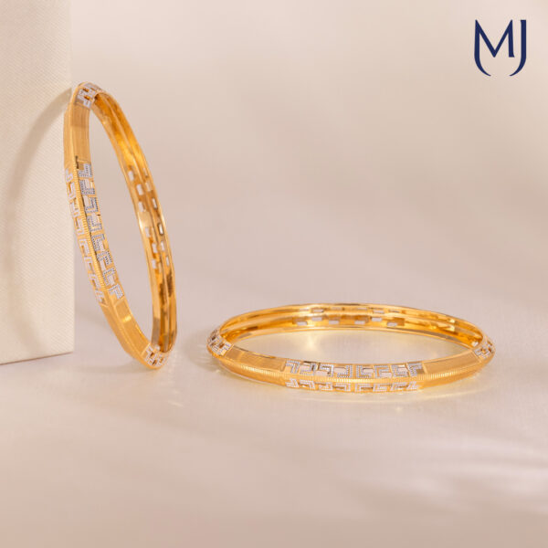Gold bangles