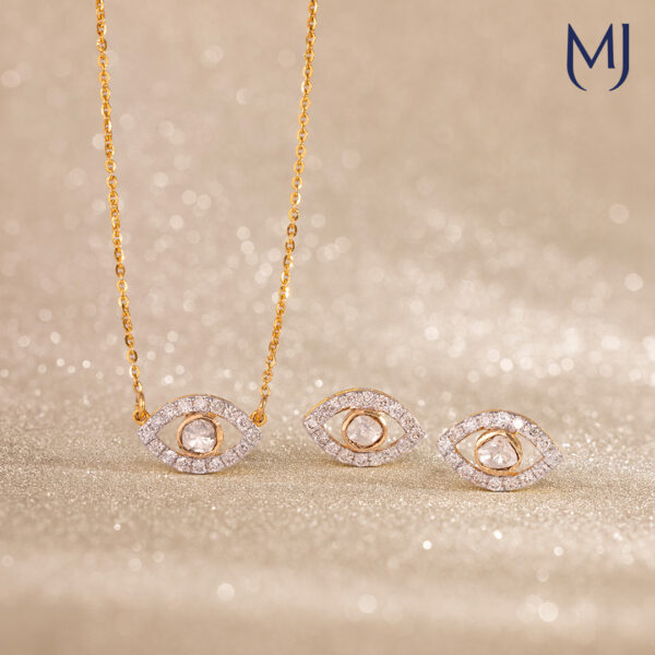Polki chain pendant