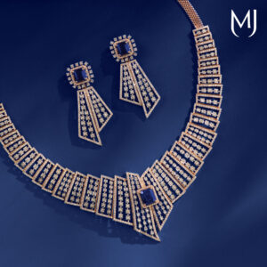 Diamond necklace set