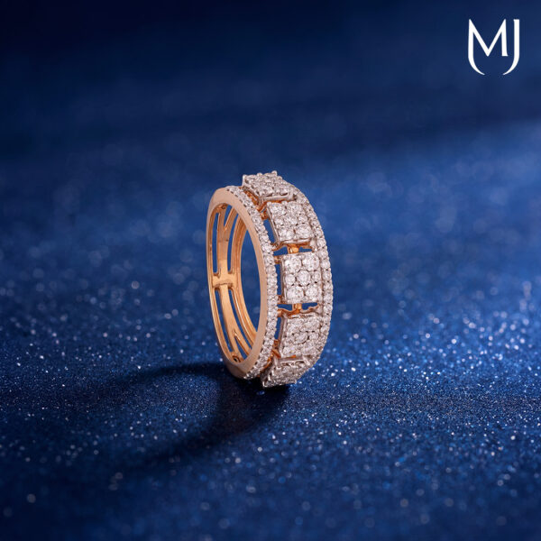 Real diamond ring