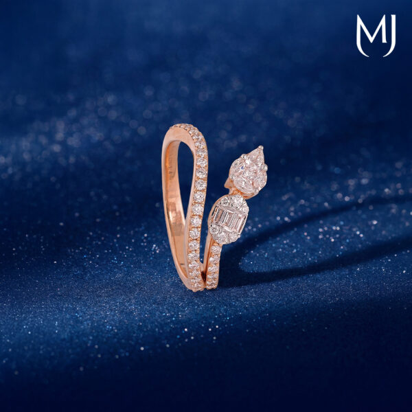 Real diamond ring