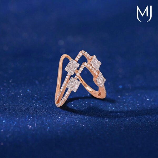 Real diamond ring