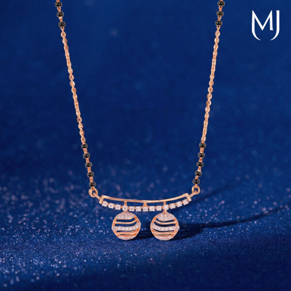 Diamond mangalsutra