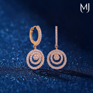 Real diamond earrings