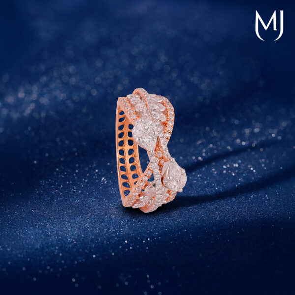Real diamond ring