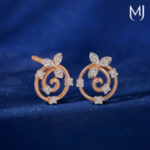 Light Weight Real Diamond Earrings