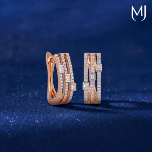 Real diamond earrings