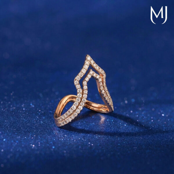 Real diamond ring