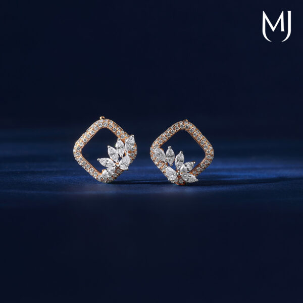 Real diamond earrings