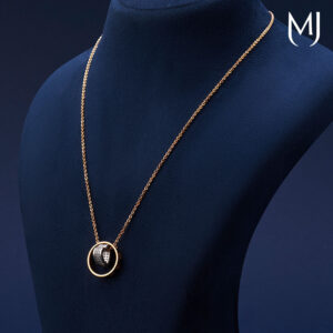 Real diamond pendant