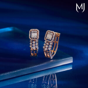 Real diamond earrings