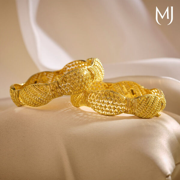 Gold bangles