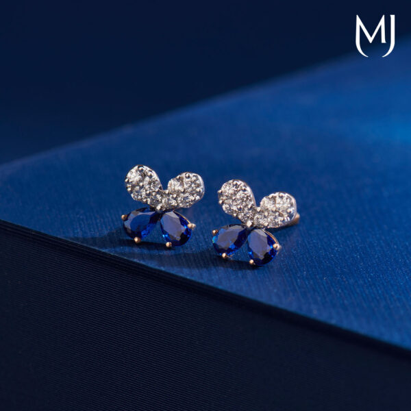 Real diamond earrings