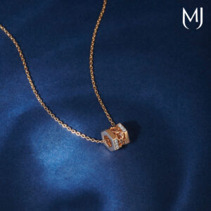 Real diamond pendant