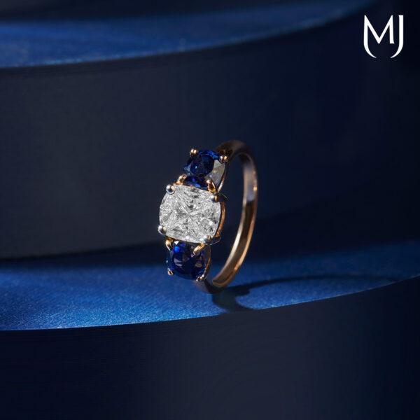 Real diamond ring