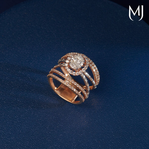 Real diamond ring