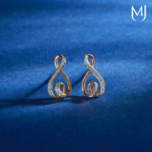 Real diamond earrings