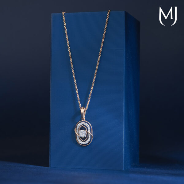 Real diamond pendant