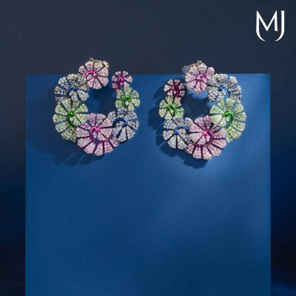 Real diamond earrings