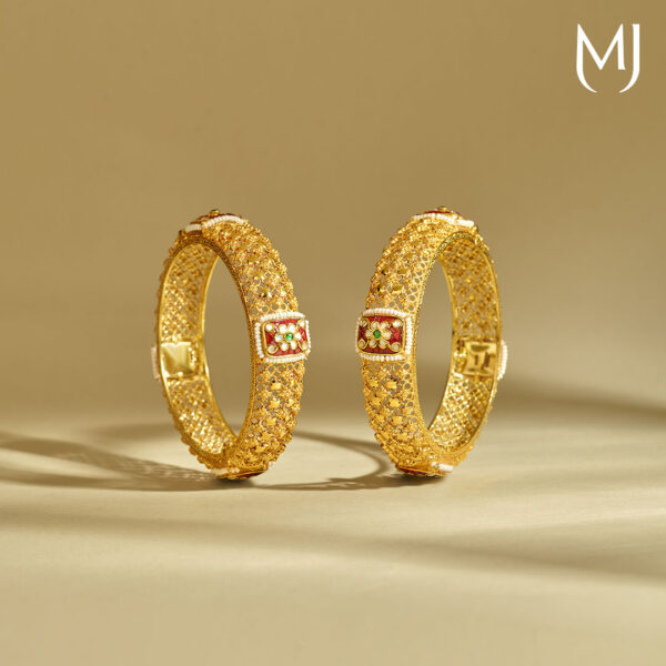 Gold bangles