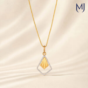 Light Weight Gold Pendant