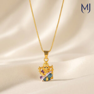 Light Weight Gold Pendant