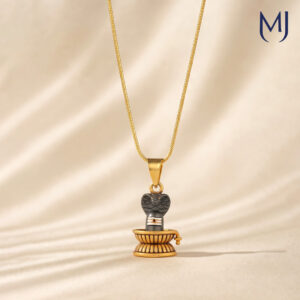 Light Weight Gold Pendant