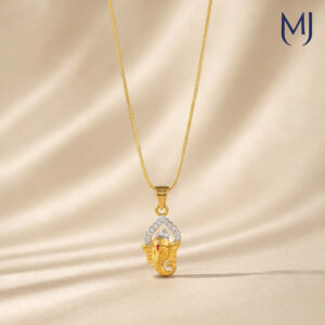 Light Weight Gold Pendant