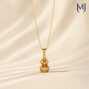 Light Weight Gold Pendant