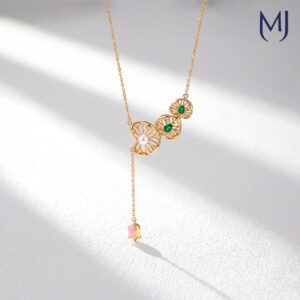Light Weight Gold Pendant