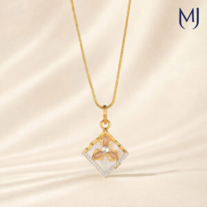 Light Weight Gold Pendant