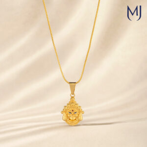 Light Weight Gold Pendant